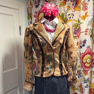 Fantastic Leopard Print Women's Jacket